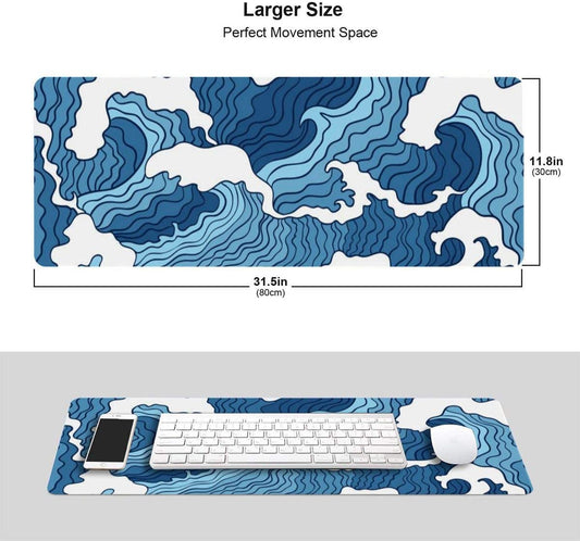 Extra Long Mouse Pad Keyboard Pad Desk Pad